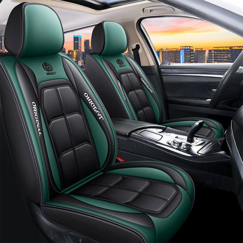 Capa de Banco Automotiva Luxuosa em Couro (UNIDADE) – Estilo, Conforto e Proteção em Um Só Produto