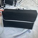 Caixa Organizadora Premium para Porta-Malas – Dobrável, Antiderrapante e Resistente | Design em Feltro Macio