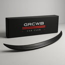 Aerofólio Traseiro Universal 121cm – Estilo Esportivo em Fibra de Carbono para Sedans