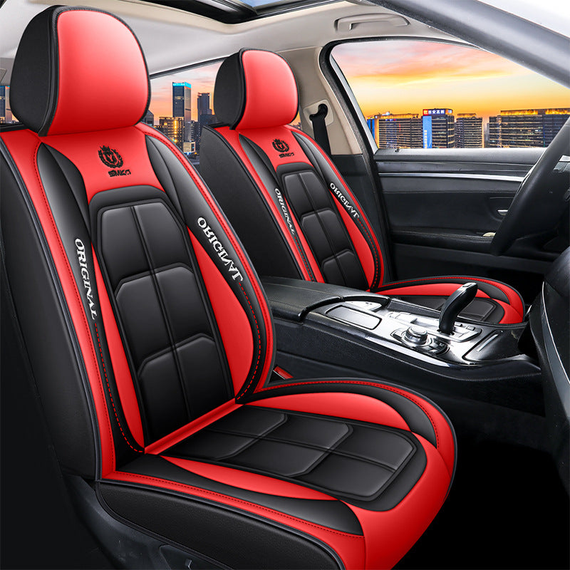 Capa de Banco Automotiva Luxuosa em Couro (UNIDADE) – Estilo, Conforto e Proteção em Um Só Produto