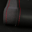 Capa de Volante Costurada à Mão em Couro Microfibra – Encaixe Perfeito 38cm | Antiderrapante, Estilo Esportivo e Conforto Premium