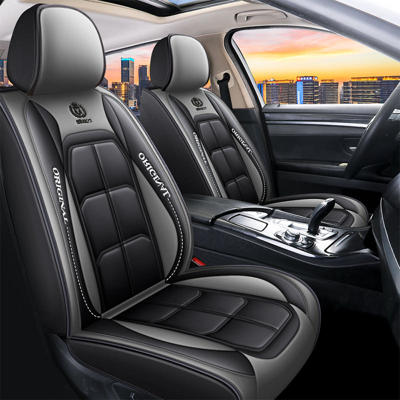 Capa de Banco Automotiva Luxuosa em Couro (UNIDADE) – Estilo, Conforto e Proteção em Um Só Produto
