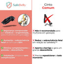 Cinto Gestante SafeBelly™ - Seu bebê seguro a todo instante!