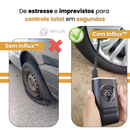 Compressor Portátil Influx™ - Resolva Pneus Vazios na Hora