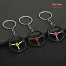 Chaveiro Automotivo Volante Esportivo | Presente Exclusivo