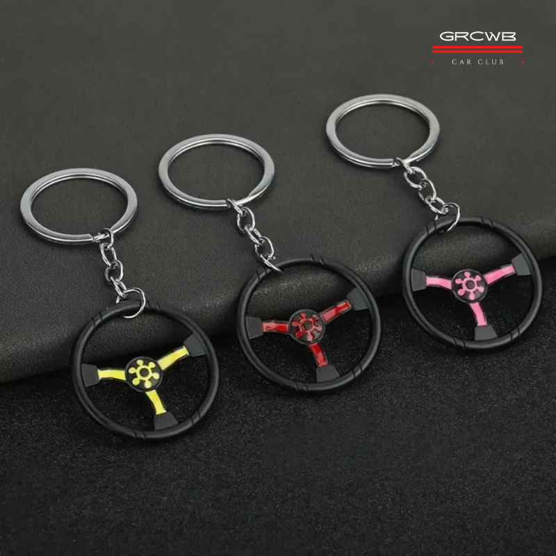 Chaveiro Automotivo Volante Esportivo | Presente Exclusivo