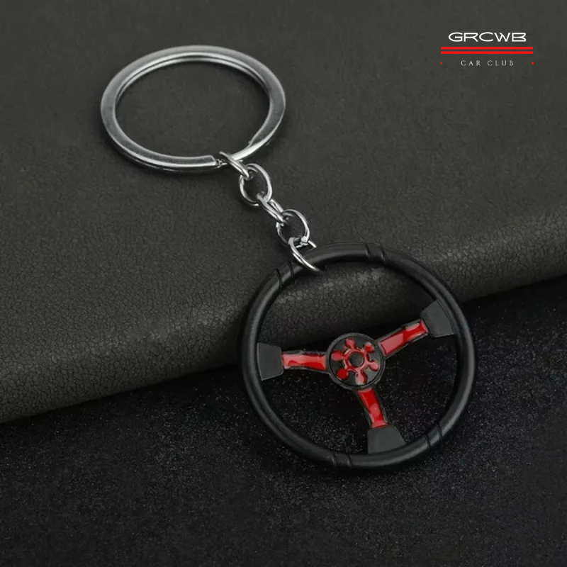 Chaveiro Automotivo Volante Esportivo | Presente Exclusivo
