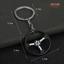 Chaveiro Automotivo Volante Esportivo | Presente Exclusivo